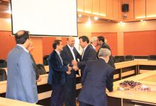 دیدارنوروزی رییس دانشگاه صنعتی شاهرود باکارکنان واعضای هیات علمی 